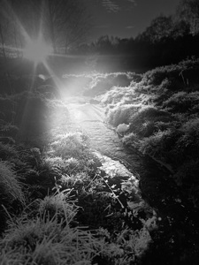 Winters Frosty Light and Shadow in the Scottish Highlands